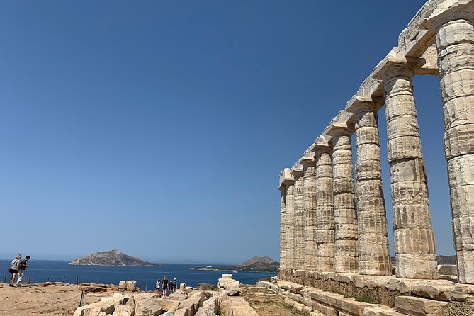 Sounion Highlights: Vouliagmeni, Olive Farm, Poseidon Temple, Thorikos Theatre - Lake Vouliagmeni: a natural pause beside the sea