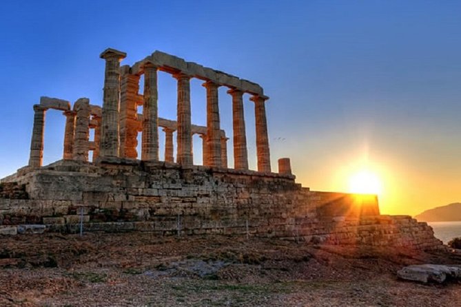 Sounion (Poseidon Temple) at Sunset - Private Half Day Tour - Ten minutes at Vouliagmeni Beach