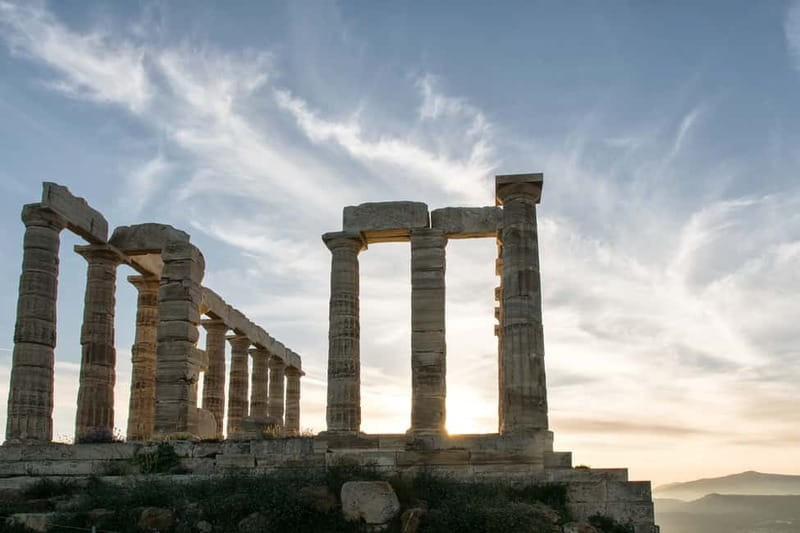 Sounion tour with Official Guide &ticket for Poseidon Temple - The long coastal road from Athens