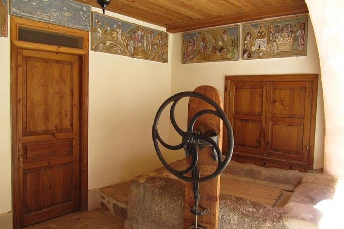 St Catherine Monastery Private Tour From Sharm El Sheikh - Entering the monastery at the foot of Mount Sinai