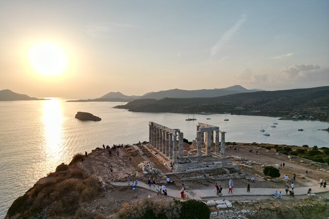 Sunset - Temple of Poseidon Half Day Private Tour - The sunset is worth the careful timing