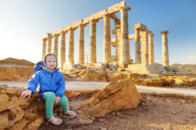 Sunset - Temple of Poseidon Half Day Private Tour - Vouliagmeni shows another side of Athens