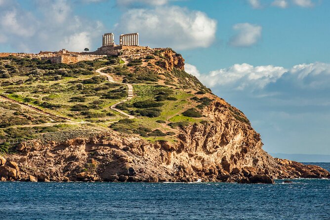 Sunset tour to Cape Sounio Poseidon Temple And Athens Riviera 5h - Reaching Cape Sounion, the strategic end of Attica
