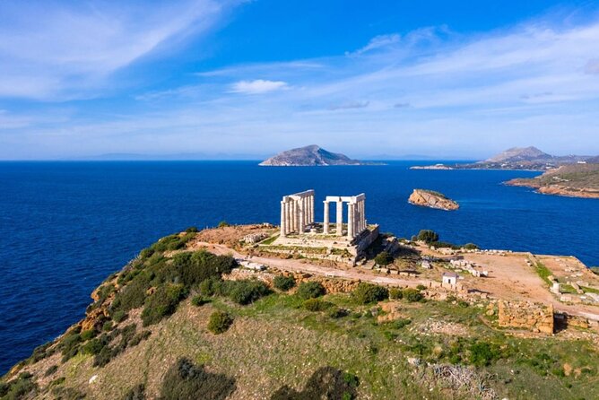 Sunset tour to Cape Sounio Poseidon Temple And Athens Riviera 5h - Poseidon’s Temple above the Aegean