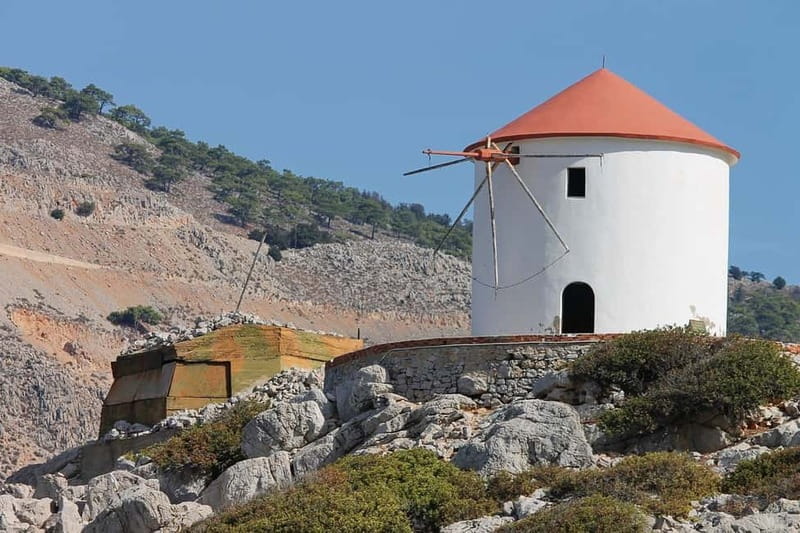 Symi: Bus Excursions To Panormitis Monastery - Leaving Symi by air-conditioned bus