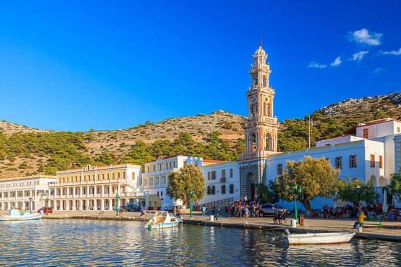 Symi: Bus Excursions To Panormitis Monastery - The photo stops above Symi