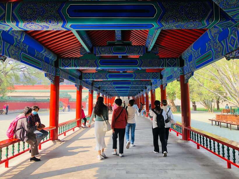 Temple of Heaven Ticket - How the QR ticket system works