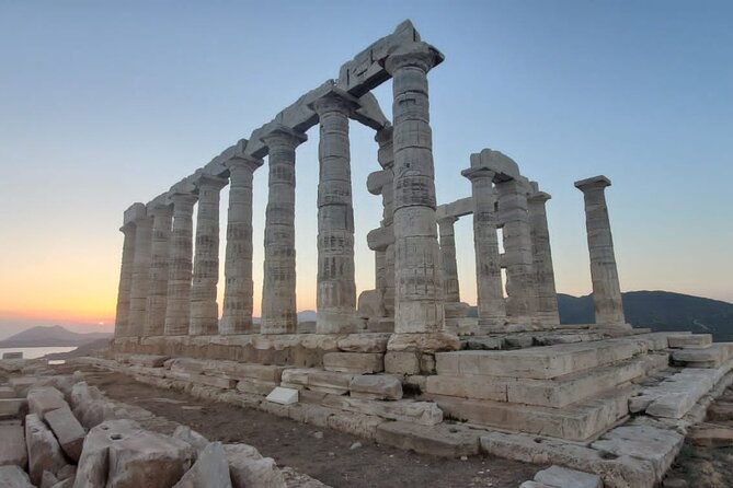 Temple of Poseidon and Cape of Sounion private sunset Tour - Sunset over Cape Sounion