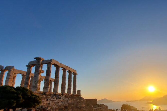 Temple of Poseidon and Cape Sounion Sunset Tour with Audio Guide - Arriving at the Temple of Poseidon