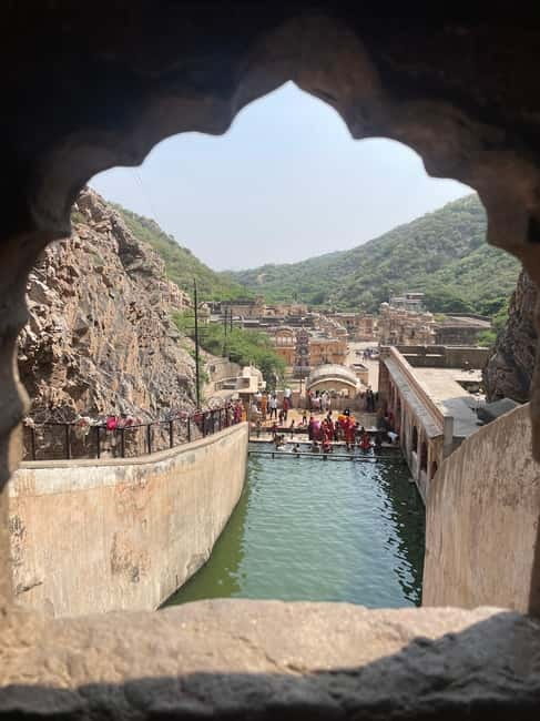 Temple tour of Jaipur with ropeway ride - An old Hanuman temple after the ride