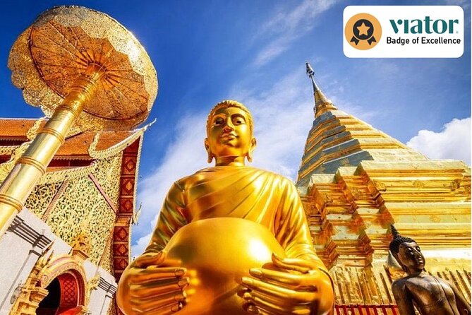 The Best City Tour View Points Wat Doi Suthep, Wat Chedi Luang and Wat Pha Lat - Three Chiang Mai temples, three different moods