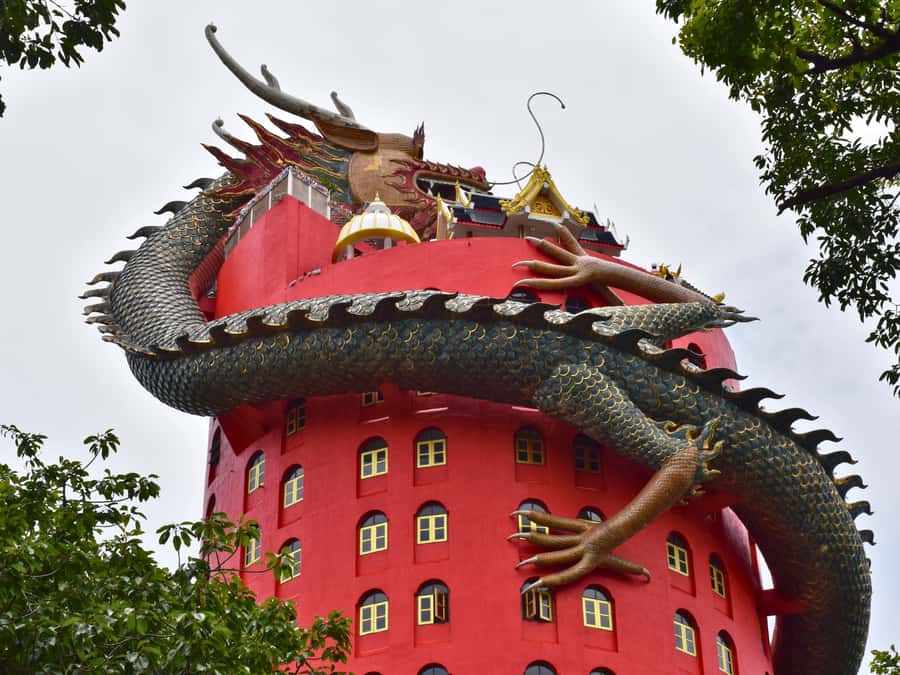The Souls BKK: Floating Market, Dragon Temple, Na Satta Park - Meeting at CentralWorld and setting out