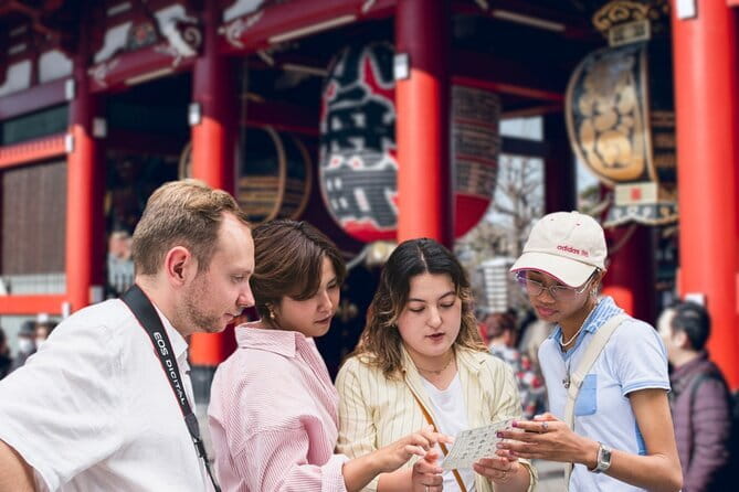Tokyo: Asakusa Temple & Shrine Walking Tour with Local Guide - The best overhead view of Sensoji