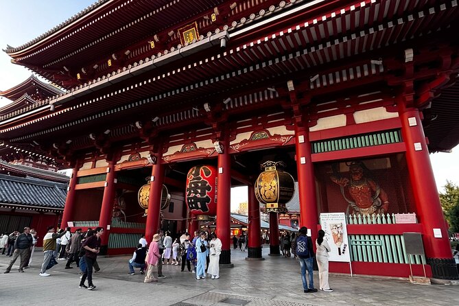Tokyo: Asakusa Walking Tour -Sumida River to Senso-ji Temple - Inside the Senso-ji grounds and Main Hall