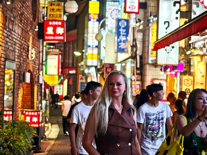 Tokyo: Evening Tour - Temples, Neon Streets & Culture - Shinjuku from Omoide Yokocho to Kabukicho