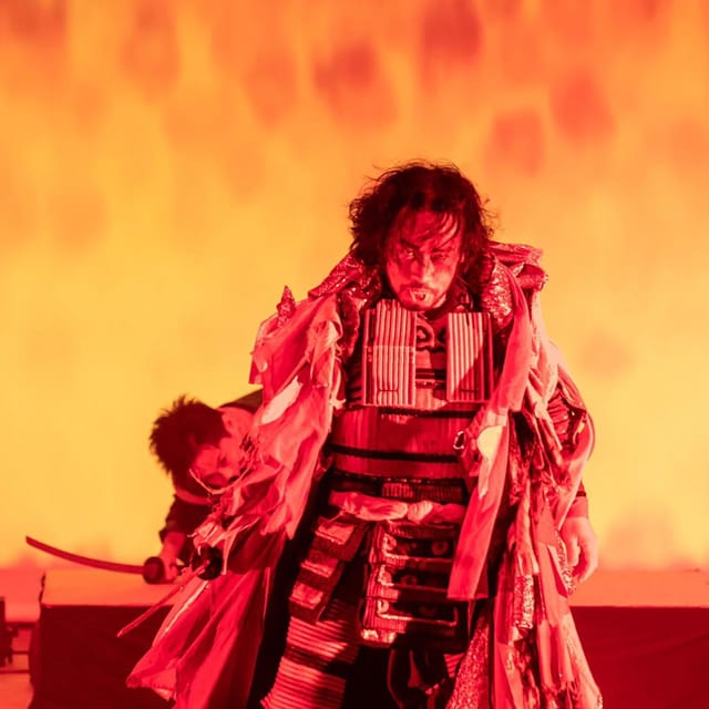 Tokyo: Samurai Entertainment Night Show in Kanda Shrine - Meeting the cast after the final scene