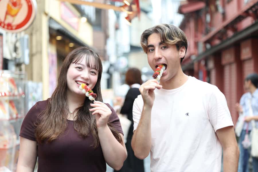 Tokyo: Sensoji Temple & Street Food: Private Tour with guide - Key points at a glance