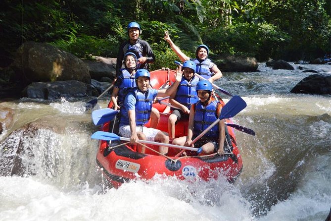 Ubud Rafting - Rice Terrace - Tegenungan Waterfall - Tanah Lot Sunset Temple - Tegalalang Rice Terrace, one hour among Bali’s famous paddies