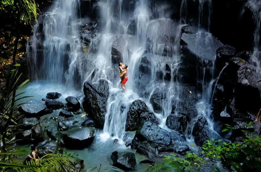 Ubud: Rice Terrace, Holy Water Temple & Waterfalls Trek Tour - Ceking Rice Terrace and the first hour