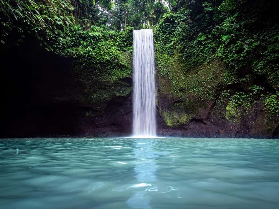 Ubud: Rice Terraces, Water Temple, & Waterfalls Private Tour - Two waterfalls give the morning a cool start