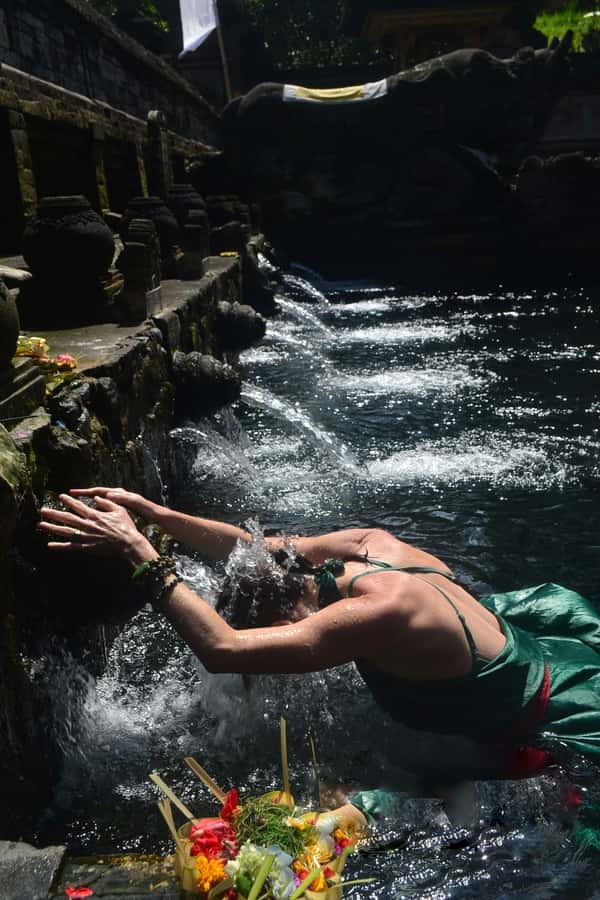Ubud: Rice Terraces, Water Temple, & Waterfalls Private Tour - Tirta Empul brings Bali’s living traditions into the day