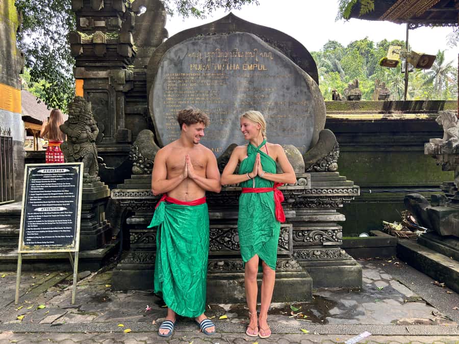 Ubud: Waterfalls, Water Temple & Rice Terraces Private Tour - Why this Ubud day trip works