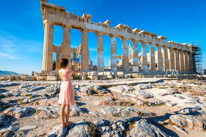 Visit Acropolis Parthenon & Private Luxury Sunset PoseidonTemple - Plaka, the Roman Agora, and the Tower of the Winds