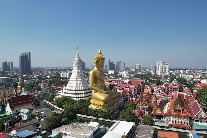 Wat Paknam Walking Tour - Moving through old Thonburi by canal