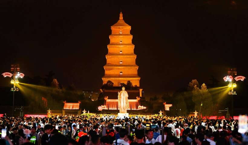 Xi'an: Daci'en Temple(Great Wild Goose Pagoda) E-ticket - What the $9 Dacien Temple ticket actually covers