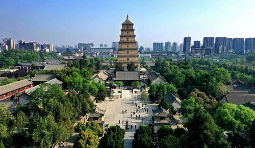 Xi'an: Daci'en Temple(Great Wild Goose Pagoda) E-ticket - Climbing the tower and paying again